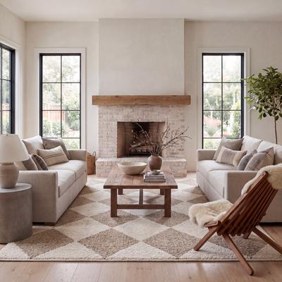 Nuloom Nivora Tufted Diamond Area Rug