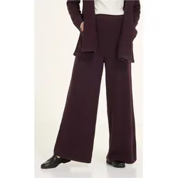 Baumwoll-Mix-Hose in pflaume in Größe 48/50 von DW-Shop, Pflaume, 48/50