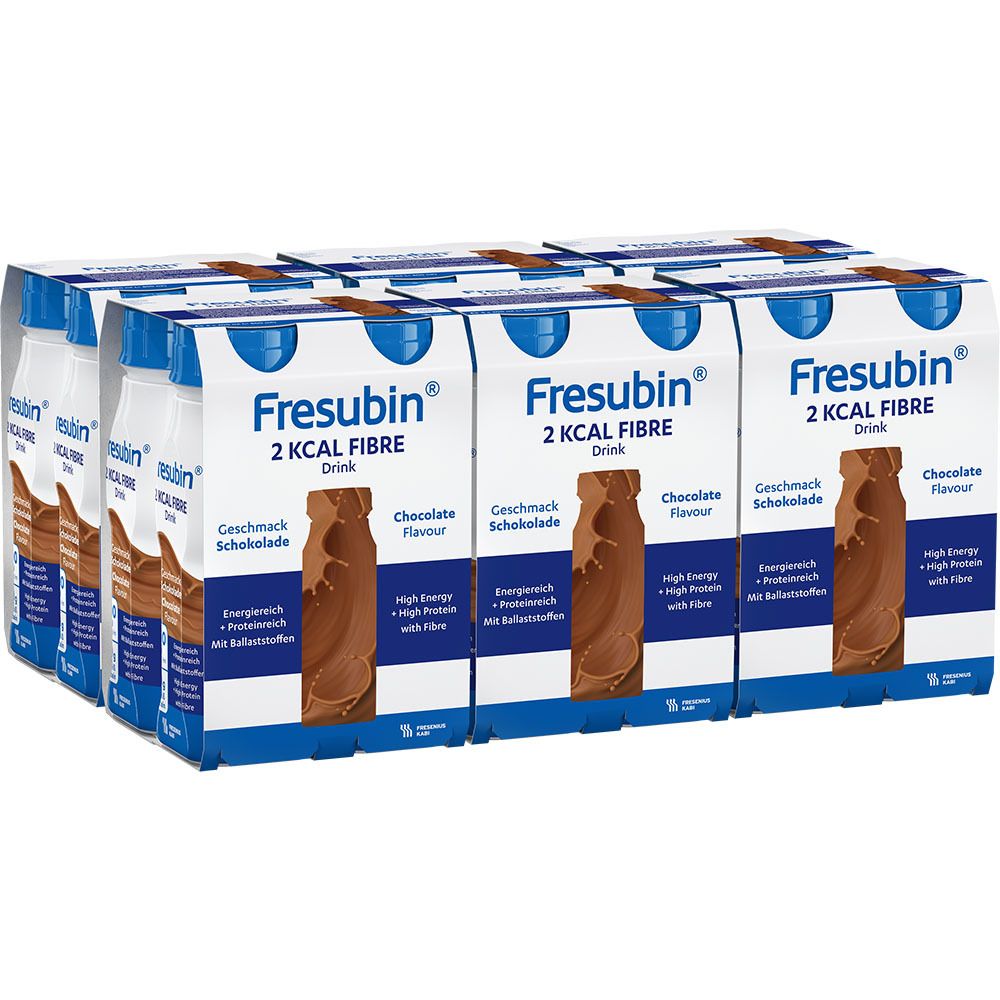 Fresubin 2 kcal Fibre Drink Schokolade Trinkfl. 24x200 ml Lösung