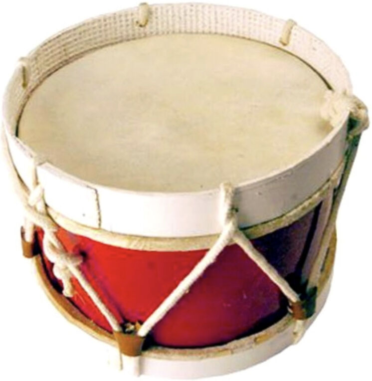 Sond Bombo tradicional nº 4 branco/vermelho