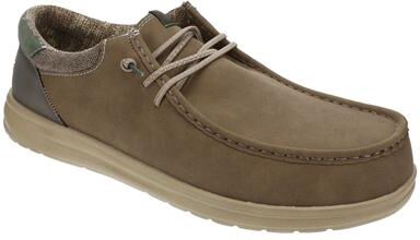 Hey Dude Paul (Men's) Casual Shoes in Nut, Size 10 W, Leather