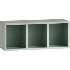 Schildmeyer Badregal Bjarne 153156, aus Holz, pistazie, hängend, mit 3 Ablagen, (B/H/T) 60,2 x 24,7 x 21,5 cm