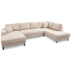 filippo Wohnlandschaft Castello Cord Beige
