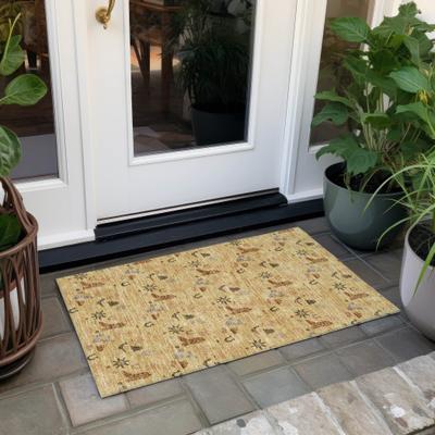 Addison Rugs Machine Washable Indoor/ Outdoor Cowboy Ranch Chantille Rug