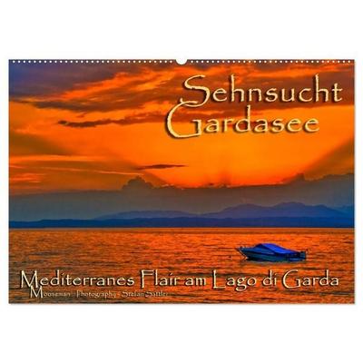 Sehnsucht Gardasee - Mediterranes Flair am Lago di Garda (Wandkalender 2027 DIN A2 quer), CALVENDO Monatskalender
