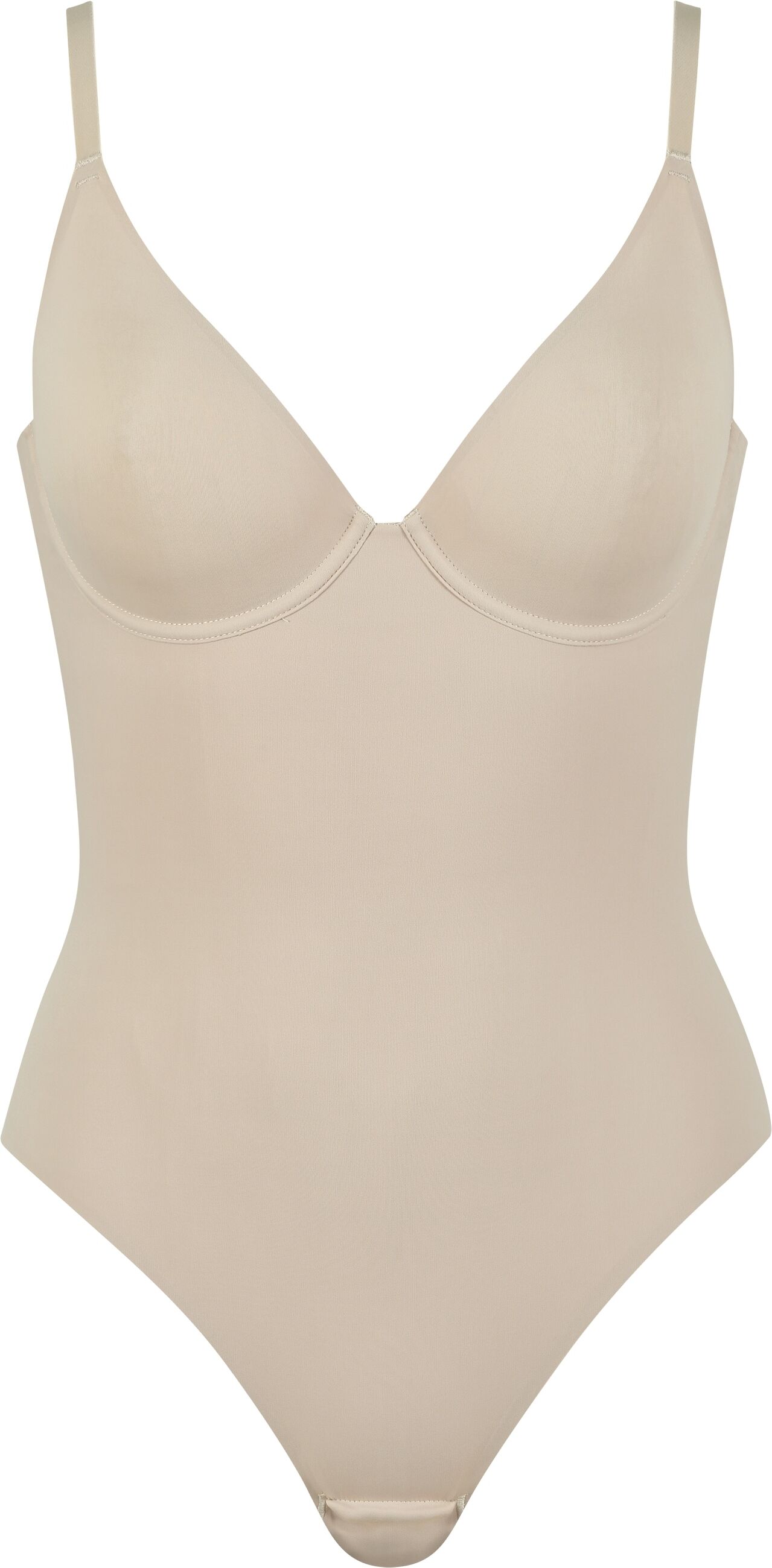 Shaping-Body NATURANA, Damen, Gr. 85, Cup B, light beige, Mikrofaser, Obermaterial: 65% Polyamid, 35% Elasthan, Bodys Shaping-Body