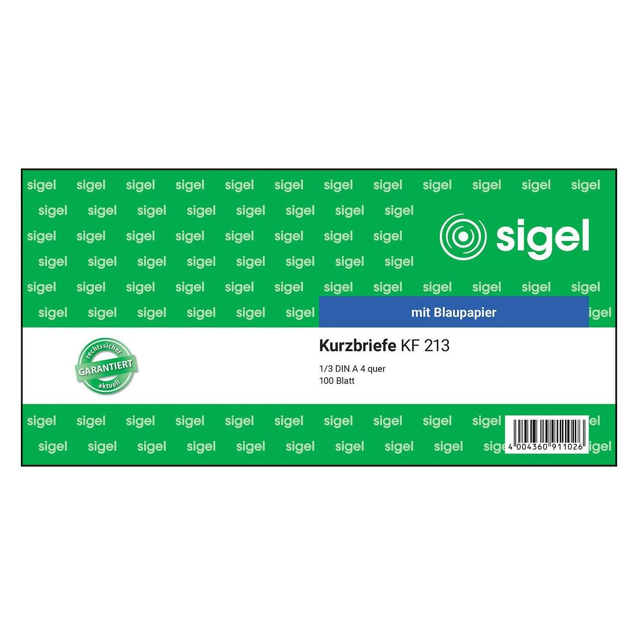 Sigel Moderationskarten A4 Quer, Grün (KF213)