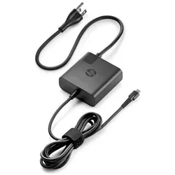 HP Ceto 65w USB-C Ac Adapter (65 W), Notebook Netzteil, Schwarz