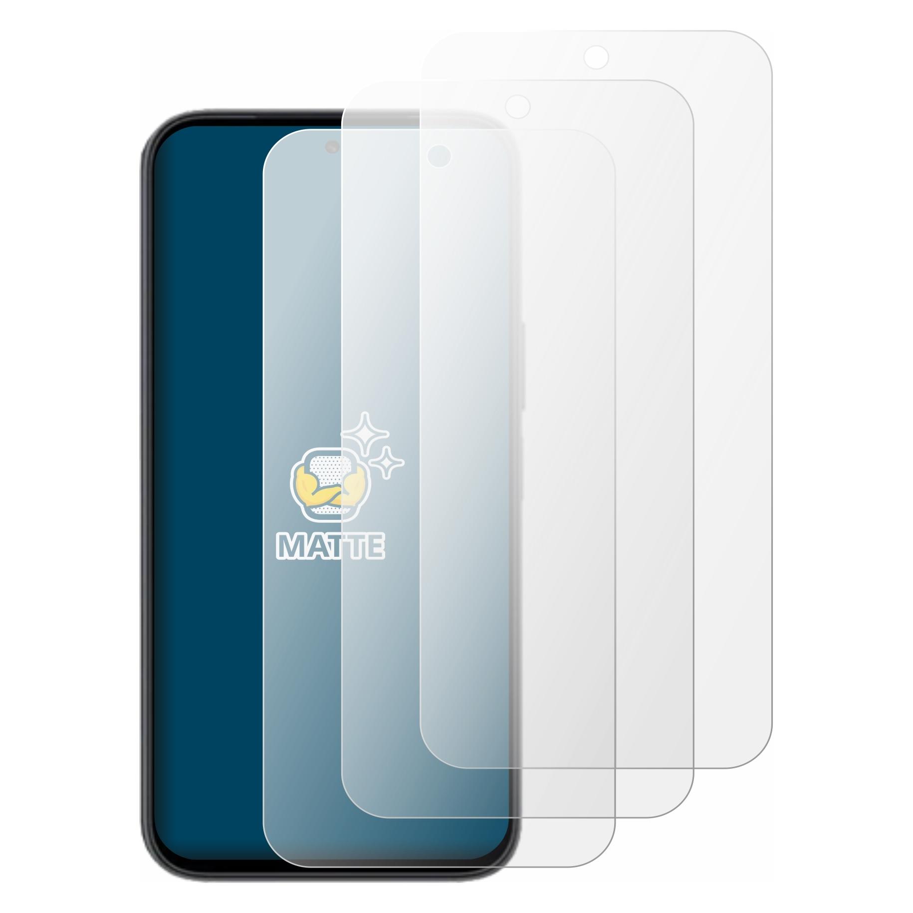 Brotect Entspiegelungsfolie für Honor X6e Displayschutz Displayschutzfolie Folie Matt (6 Stk., Honor X6) (4164280)