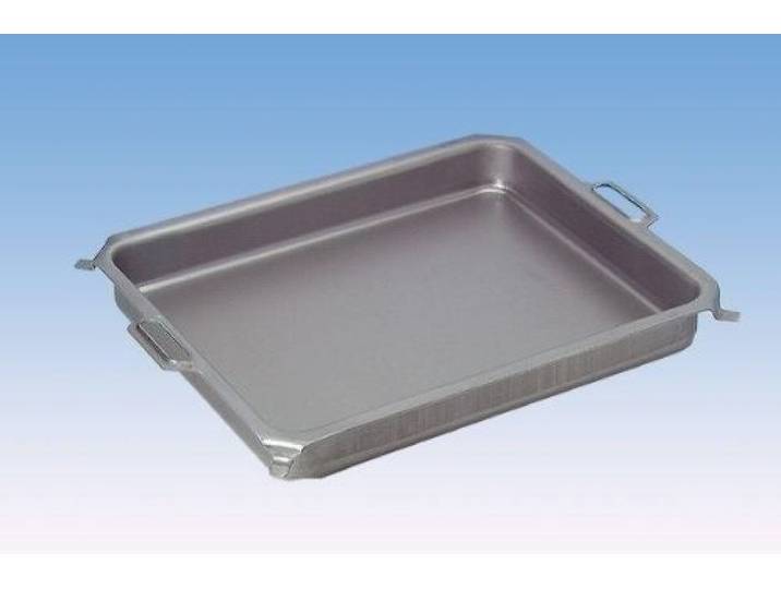 BSR-Grillen Stahl-Pfanne für 6-flammigen Gasgrill Grillpfanne Wanne ca. 105 x 45 cm 6 cm tief massive Ausführung ideal zum grillen und braten