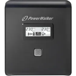 Powerwalker VI 1000 LCD Schuko 1000VA / 600W Line-Interactive USV Tower AVR LCD (1000 VA, 600 W, Line-Interaktiv USV), USV