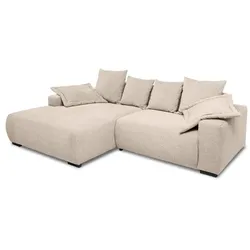 filippo Ecksofa Mio Stoff Beige Creme