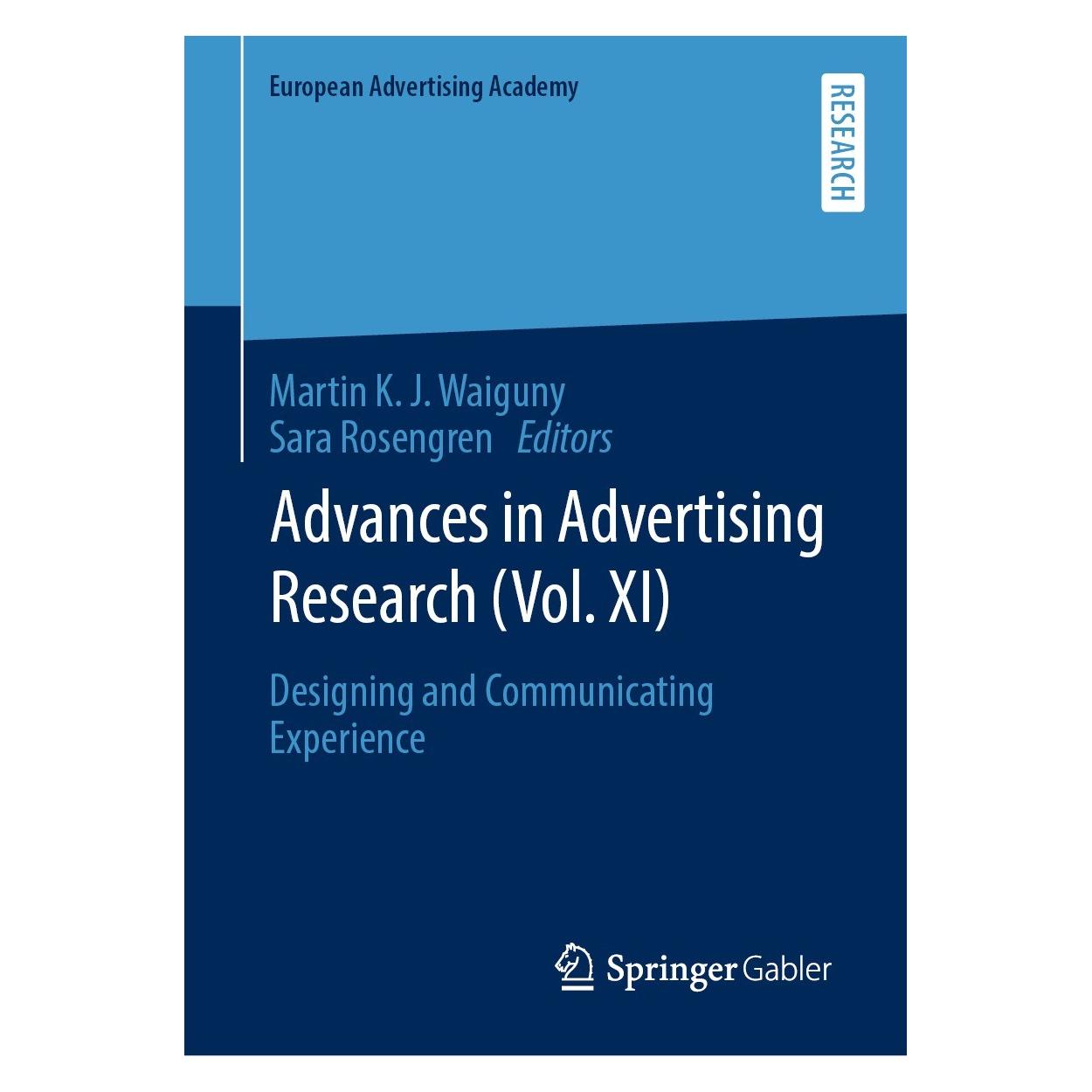 Springer Advances in Advertising Research (Vol. XI) (Englisch, Hardcover, Martin K. J. Waiguny, Sara Rosengren) (9783658322007)