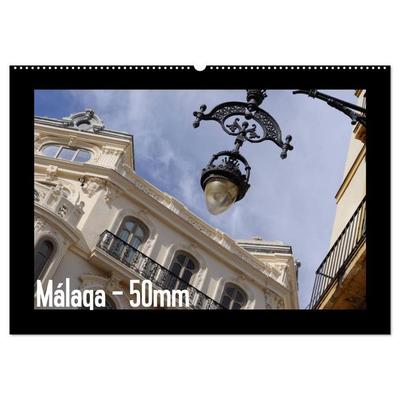 Málaga - 50mm (Wandkalender 2027 DIN A2 quer), CALVENDO Monatskalender
