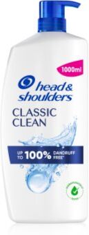 Head & Shoulders Classic Clean champô anticaspa 1000 ml. Classic Clean