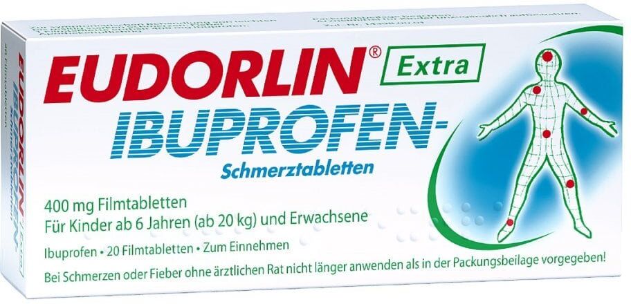 EUDORLIN Extra Ibuprofen-Schmerztabletten