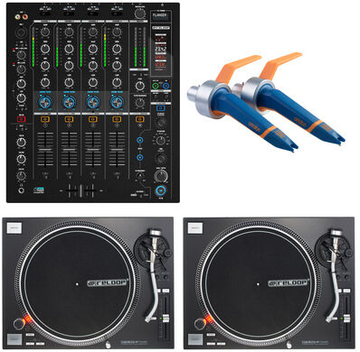 Reloop RMX-95 RP 7000 MK2 Bundle Noir profond métallique