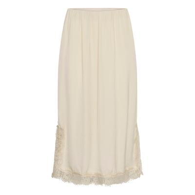 Midirock SAINT TROPEZ "Damen Rock PigaoSZ", Damen, Gr. XS, beige (creme), Obermaterial: 100% Polyester PES., Röcke