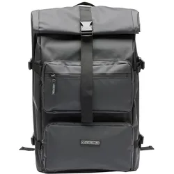 Magma Rolltop-Backpack III black/black
