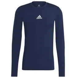 adidas Techfit Compression Langarm Shirt Herren - navy - XL