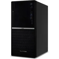 Acer Altos P10 F9 (512 GB, 16 GB, Intel Core i5-14500), PC, Schwarz