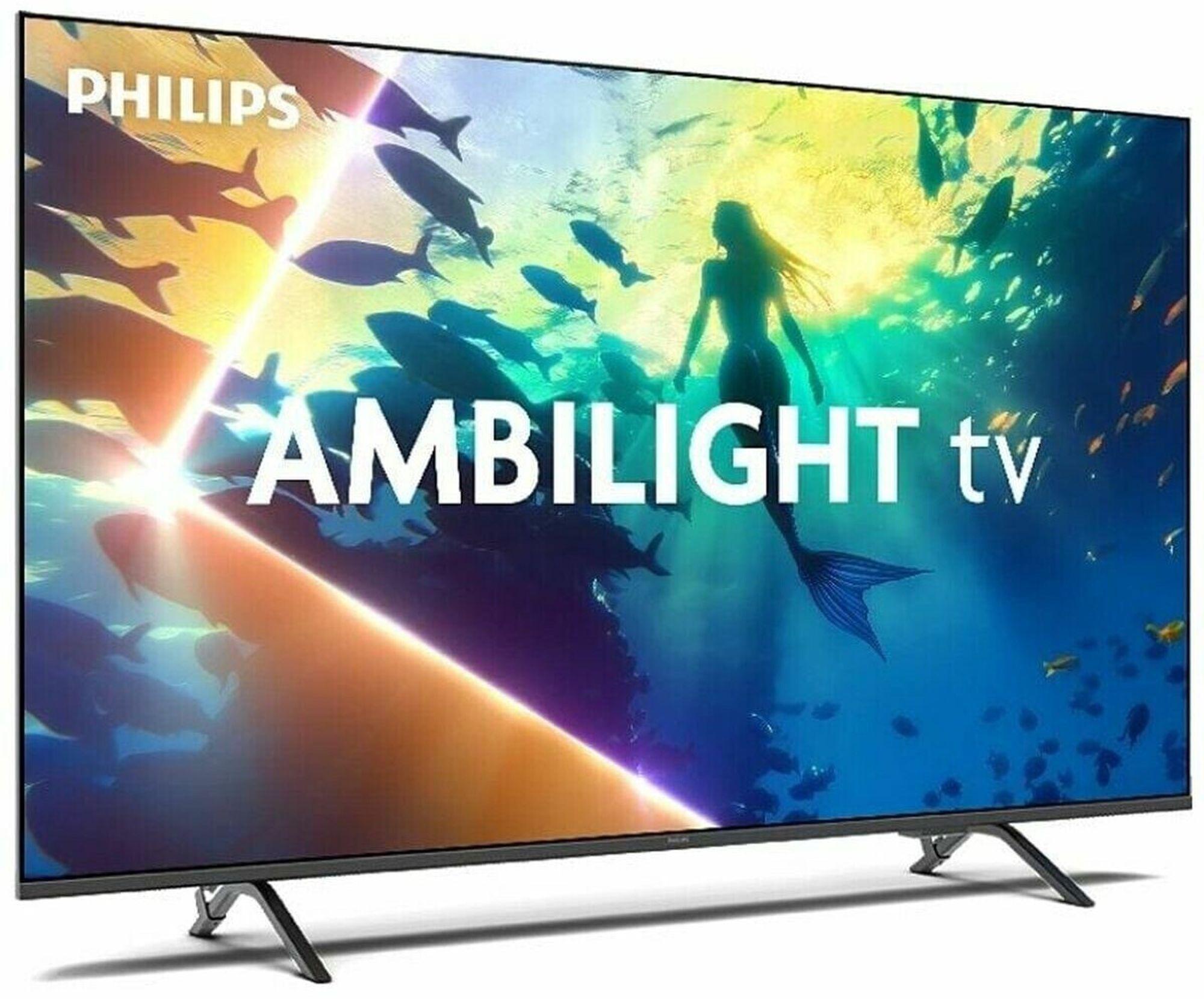 Philips 65PUS8010/12, 165,1 cm (65"), 3840 x 2160 Pixel, LED, Smart-TV, WLAN, Schwarz