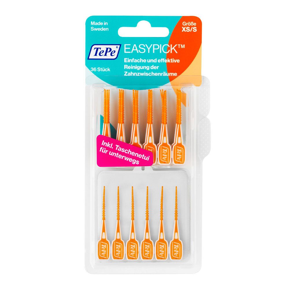 Tepe EasyPick Xs/S orange 36 St Zahnstocher