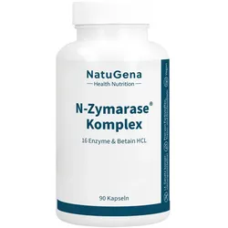 N-zymarase Komplex Enzyme+betain Hcl Kapseln 90 St