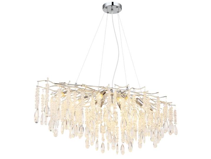 Hanglamp Kinga zilvergrijs 120cm Globo - 64141H2