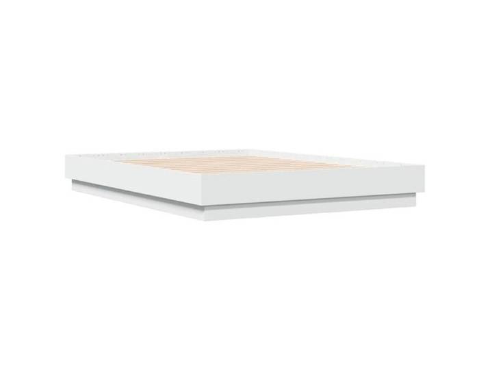 (TOP 2026)Structure/Cadre de lit - Meuble de chambre - Lit double - Meuble de chambre - sans matelas - blanc 140 x 190cm - 866628