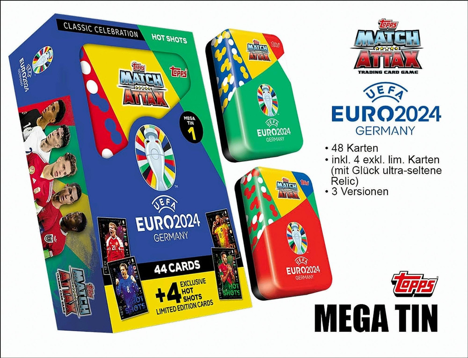 Topps UEFA EURO 2024 Match Attax TC Mega Blik