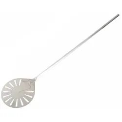 Combisteel Pizzaschaufel aus rundem Edelstahl gelocht