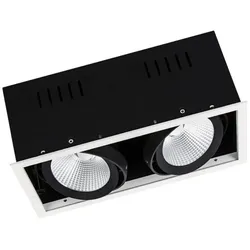 Ledvance LED-Einbaustrahler 2fl. SPOT MULI2x30W3KFLWT
