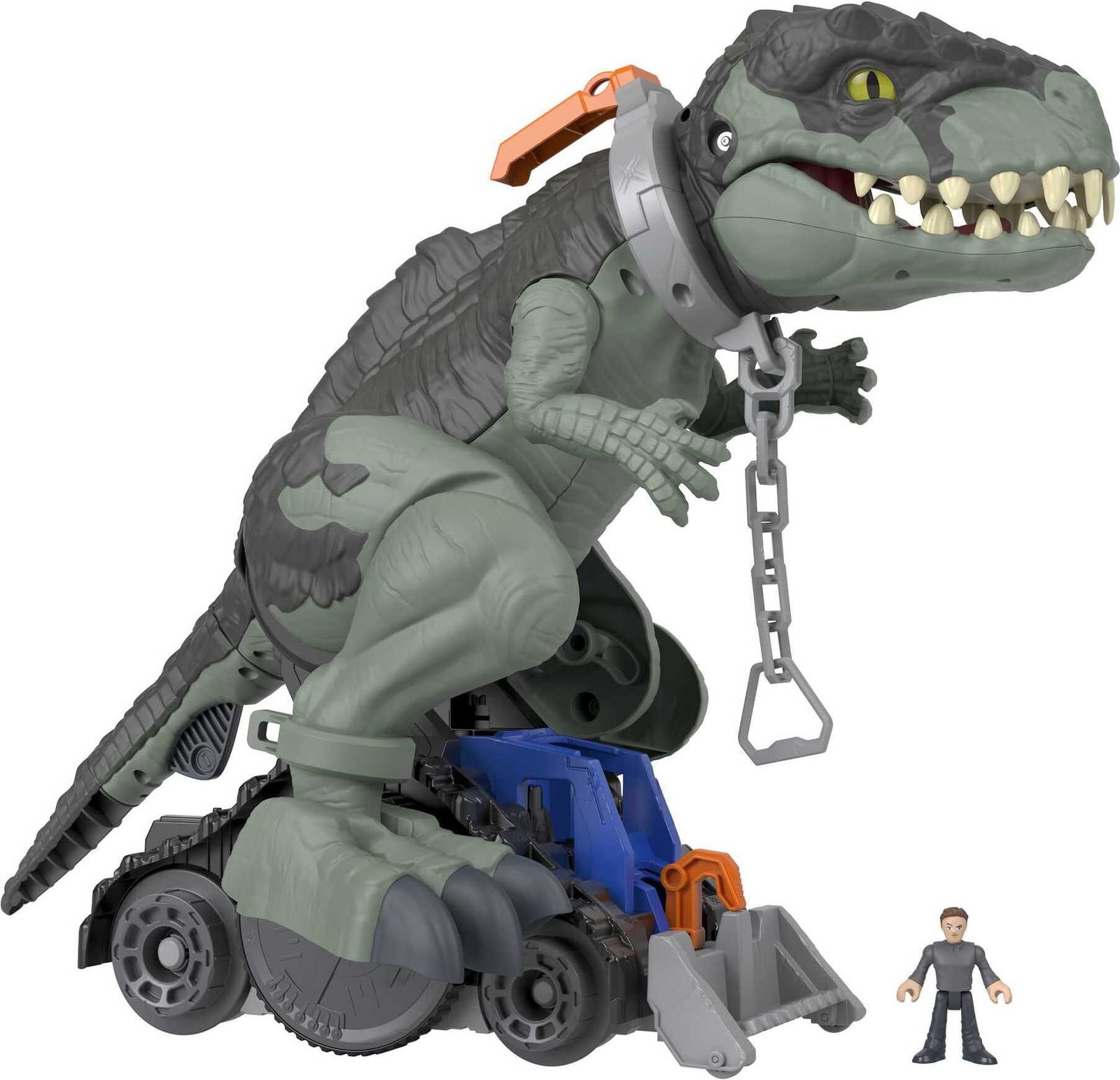 Imaginext Jurassic World Grote dinosaurusfiguur met accessoires