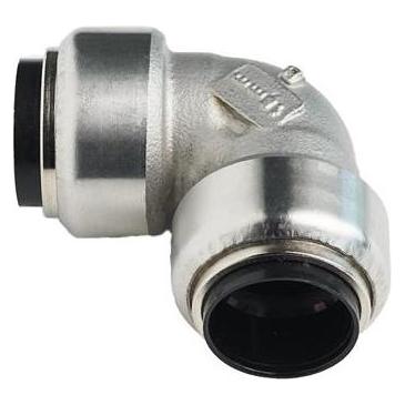 Roth vinkel 90° 22 mm rustfri stål (17046604.022)