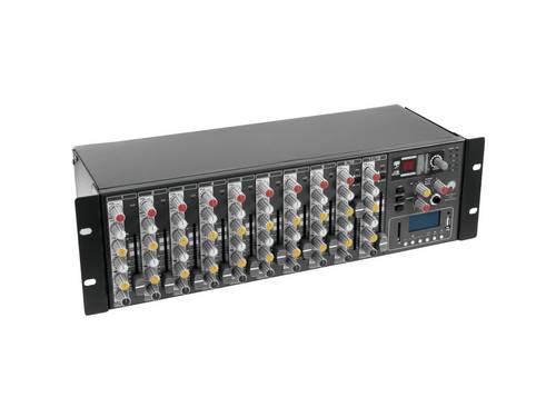 Omnitronic RM-1422FX USB 19 Zoll Mischpult Anzahl Kanäle:12 USB-Anschluss