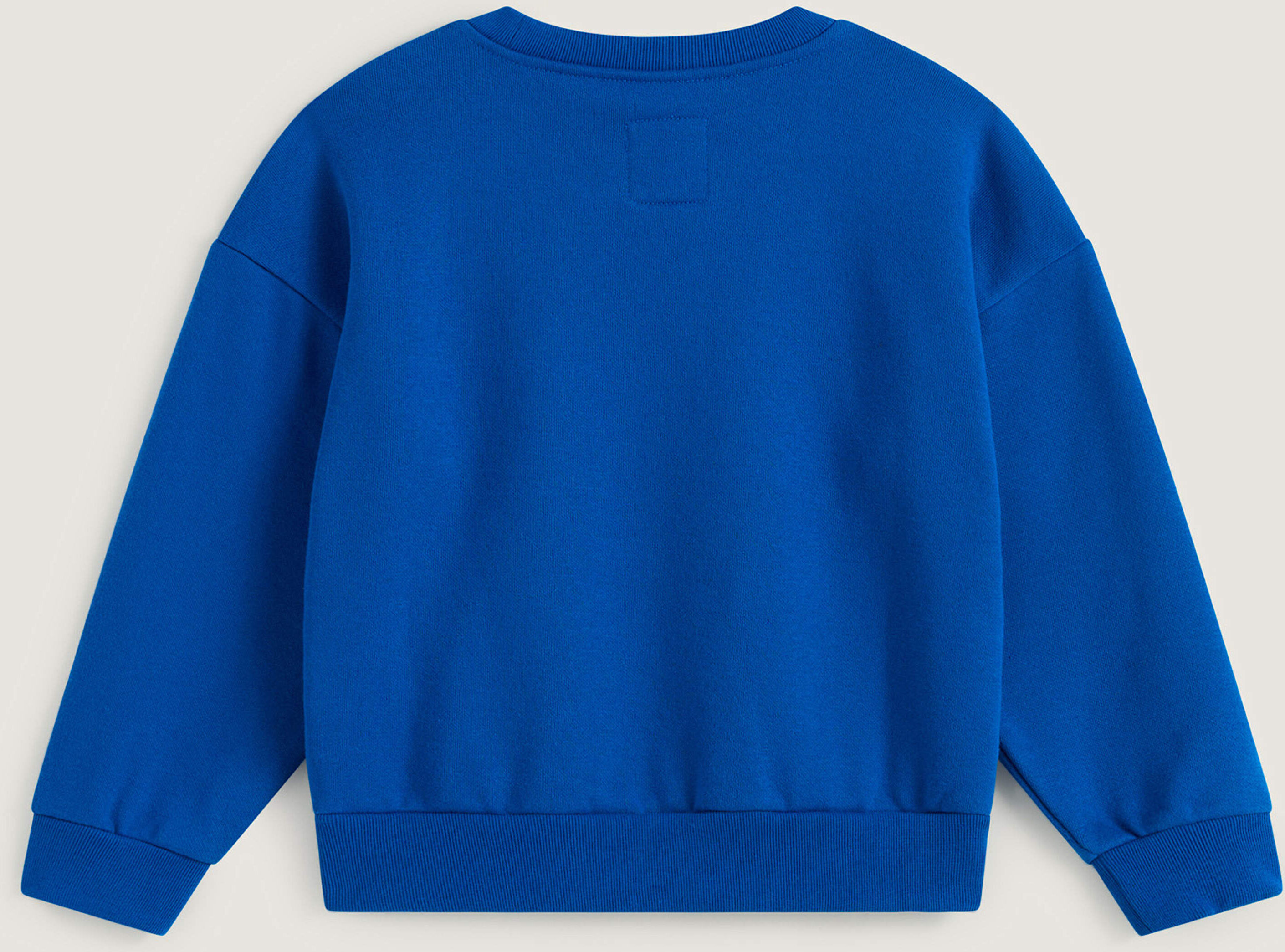 Sweatshirt VANS "STRETCH LOGO CREW", Jungen, Gr. 2, blau (classic blau), Obermaterial: 56% Baumwolle, 44% Polyester, normal, Rundhals, angesetztes Bündchen, Sweatshirts Sweatshirt, für aktive Kinder, aus Baumwolle und Polyester, mit Rundhalsausschnitt cla