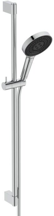 Ideal Standard Solos Brausekombination A7898AA Stange 903mm, Handbrause mit 3 Funktionen, verchromt