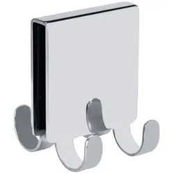 Schöner Wohnen Doppel-Duschhaken - B/H/T ca. 5.50x7.00x6.50