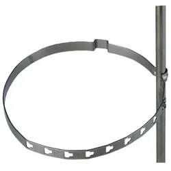 Dehn 200069 Leitungshalter f. Rd 8mm NIRO f. Regenfallrohre D 80-120mm LH 8 SB80.120 SCL V2A LH8SB80120SCLV2A