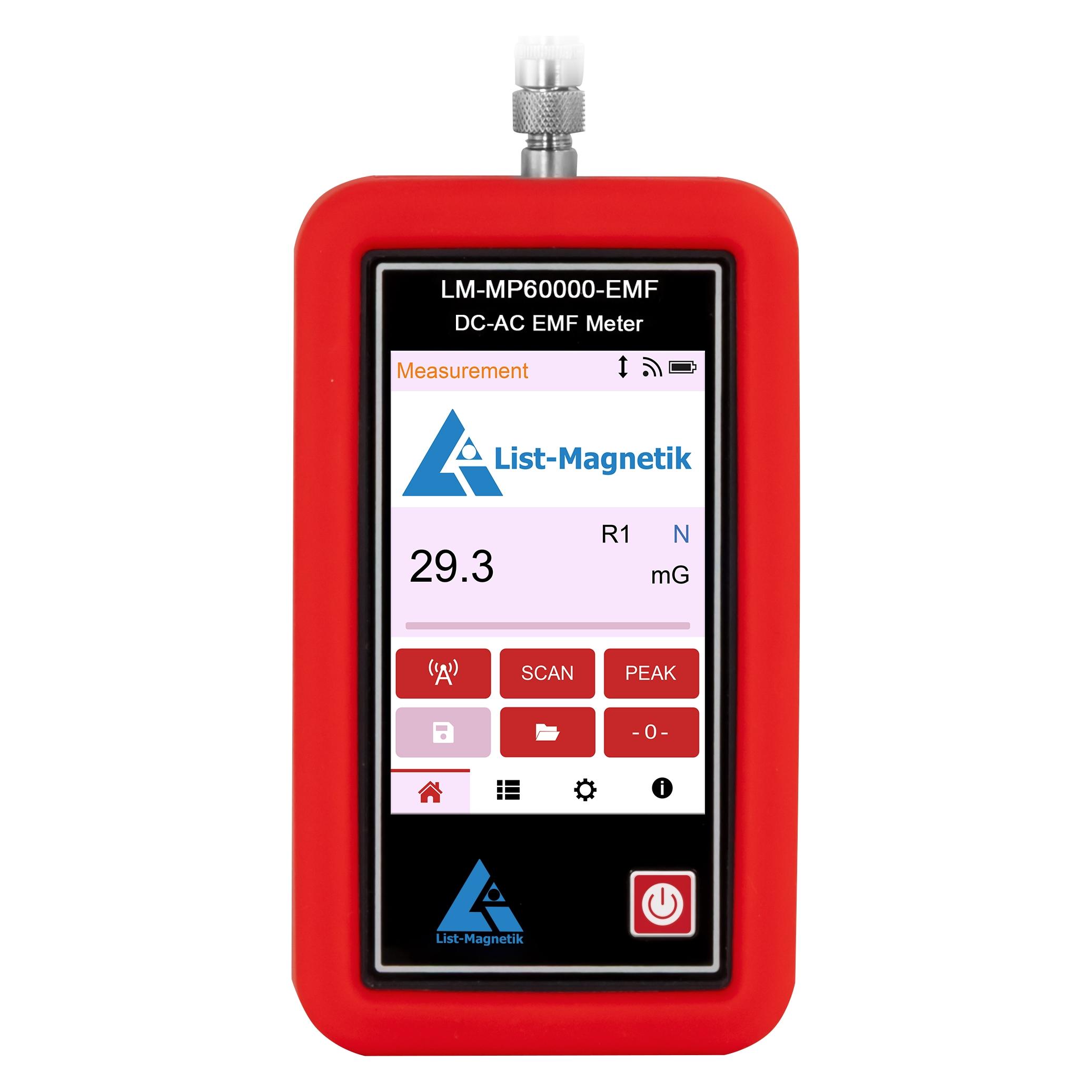 PCE Instruments EMF-Fluxgate-Magnetfeldmessgerät LM-MP6000-EMF (LM-MP6000-EMF)