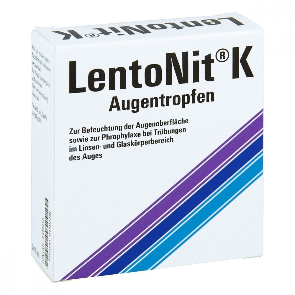 OPTIMA Pharmazeutische GmbH Lento Nit K Augentropfen 04407218