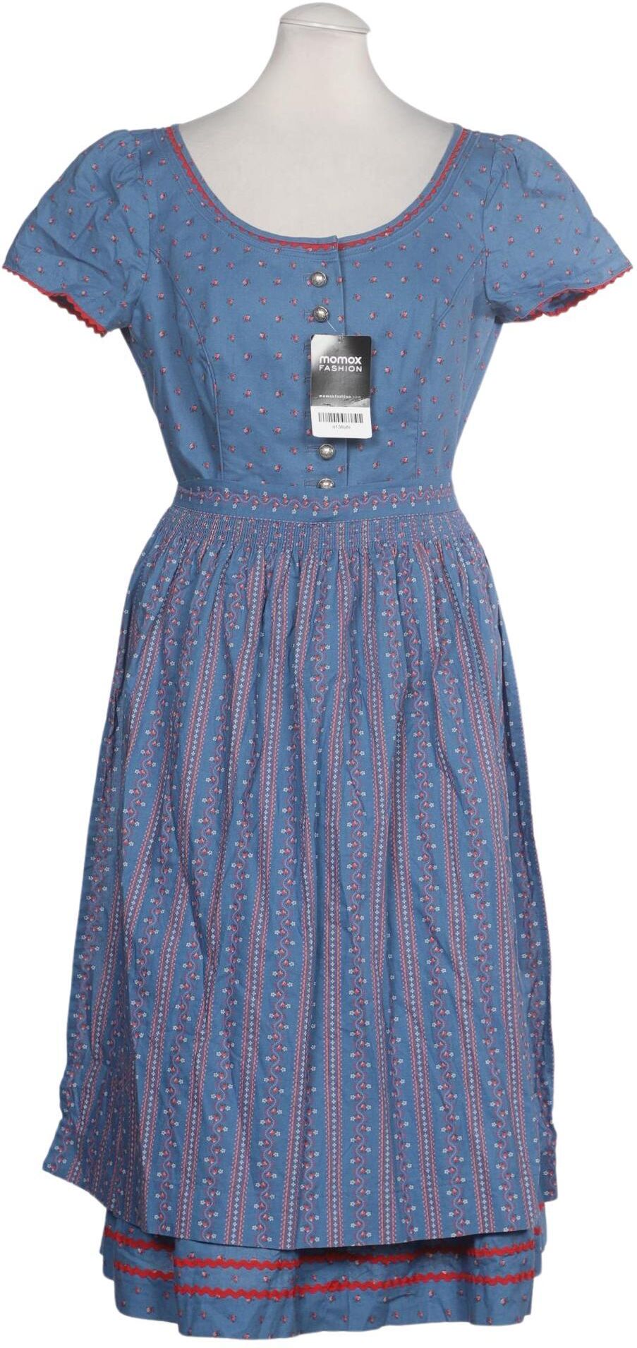 Wenger Tracht Damen Kleid, Mehrfarbig, Gr. EU 36, Baumwolle - Second Hand