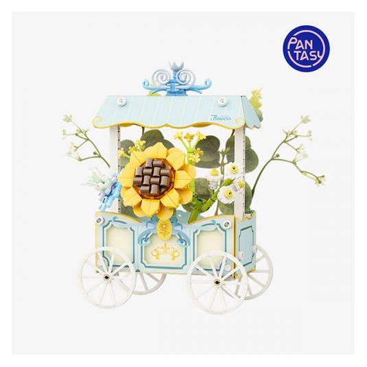 GED Flower Cart Series Sunflower Set Costruzioni 265pz Pantasy (55849)