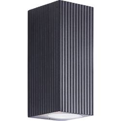 Brilliant Außenwandleuchte 40916/06 LED-Außenwandleuchte LED GU10 10 W Schwarz
