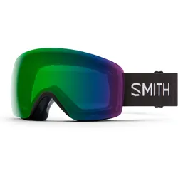 SMITH SKYLINE Schneebrille 2026 black/chroma pop everyday green mirror