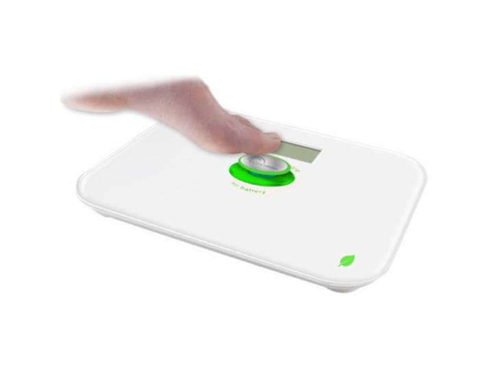 Pèse-personnne Kinetic, blanc/vert