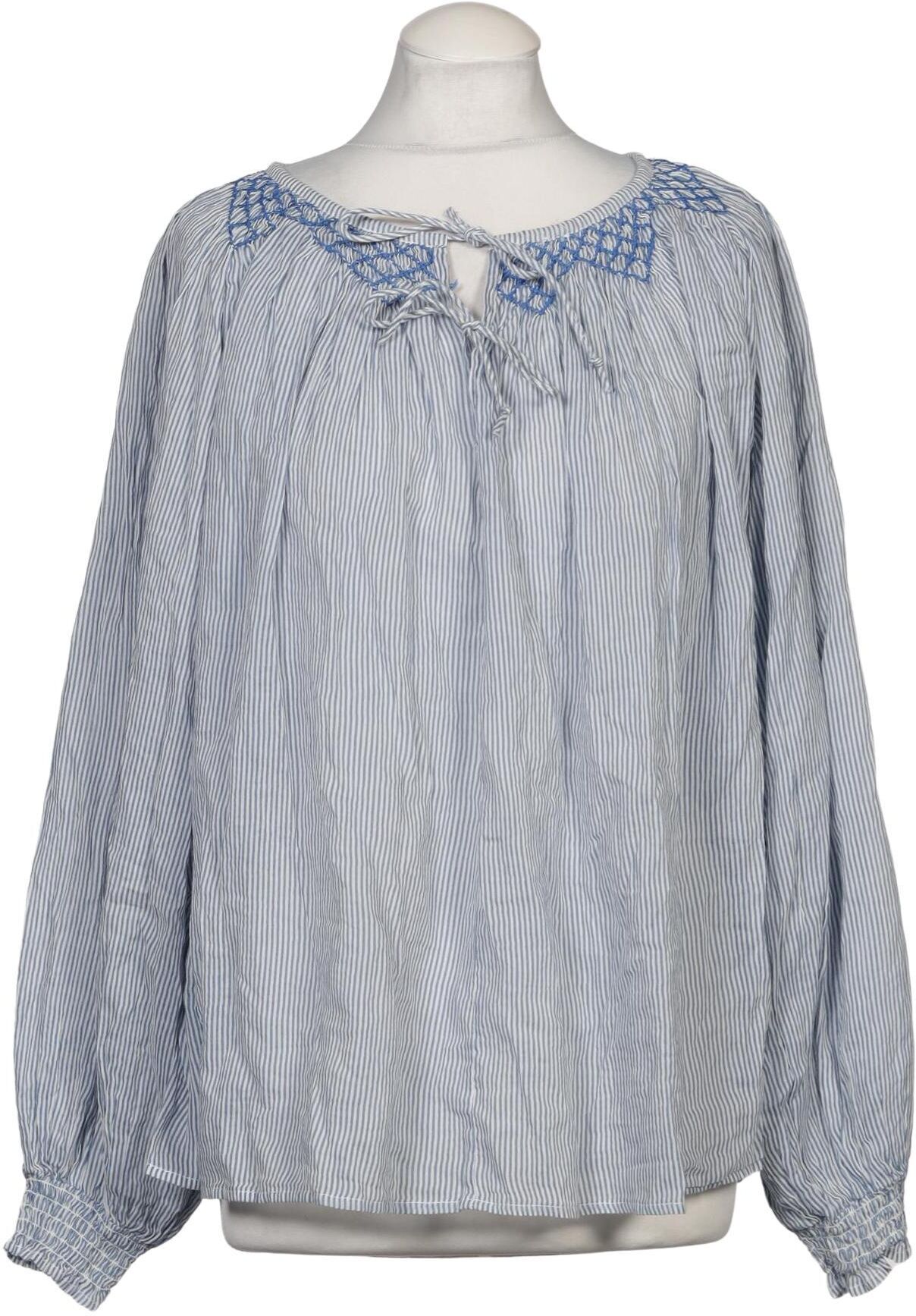 Pepe Jeans Damen Bluse, Hellblau, Gr. M, Baumwolle - Second Hand
