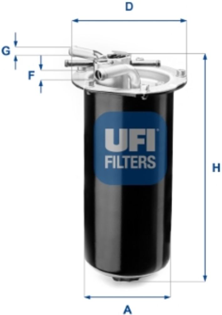 Kraftstofffilter UFI 55.411.01