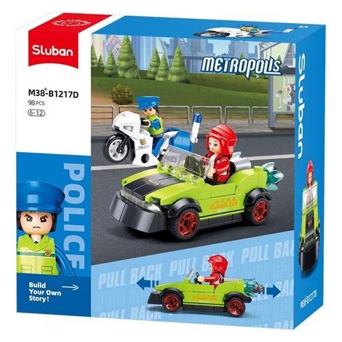 Sluban Constructor Metropolis M38-B1217, plastic (52333212)